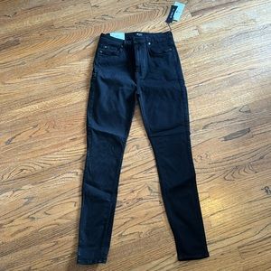 7 for all mankind slim illusion - the high waist skinny - size 29 - nwt